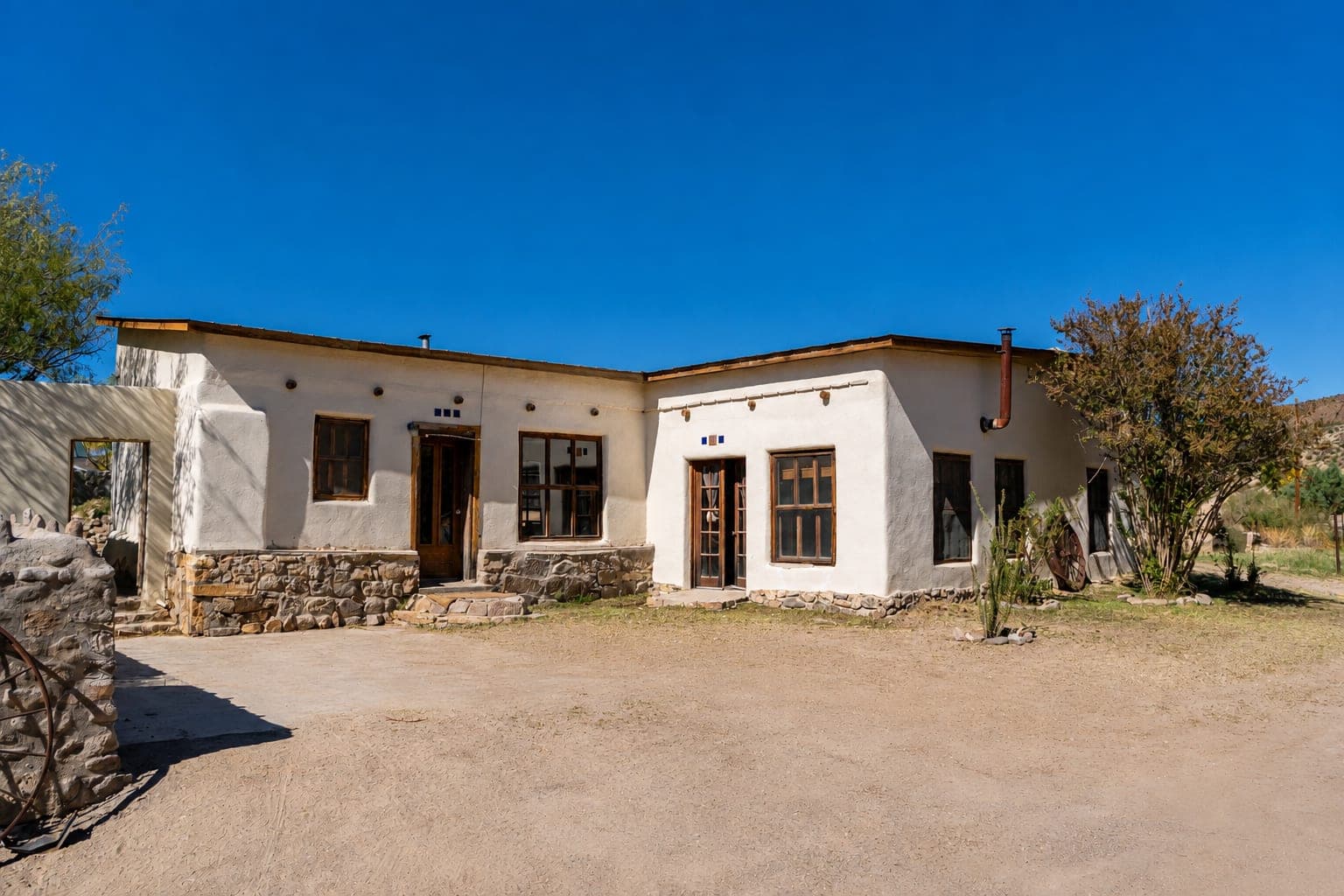 The restored Perea House